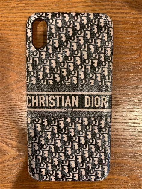 dior iphone xs max case|Dior earbud case.